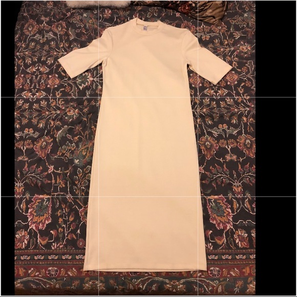 American Apparel Mock Neck Midi Dress - Picture 5 of 5